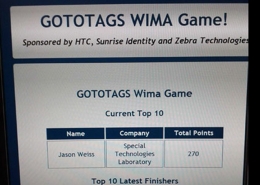 nfc tag scavenger hunt conference game