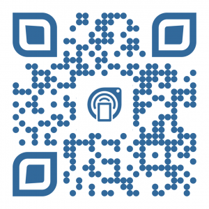 custom qr code fancy colors logo design