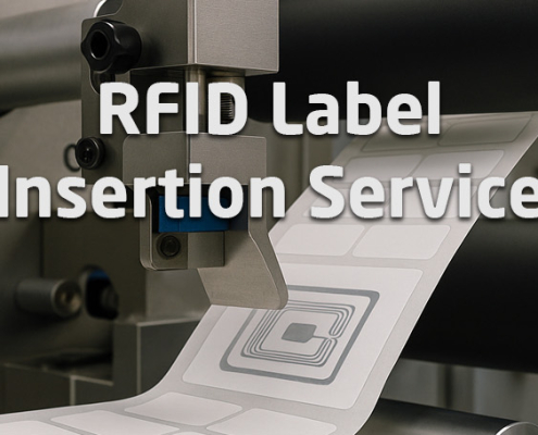 rfid nfc inlay insertion service to printed prime labels
